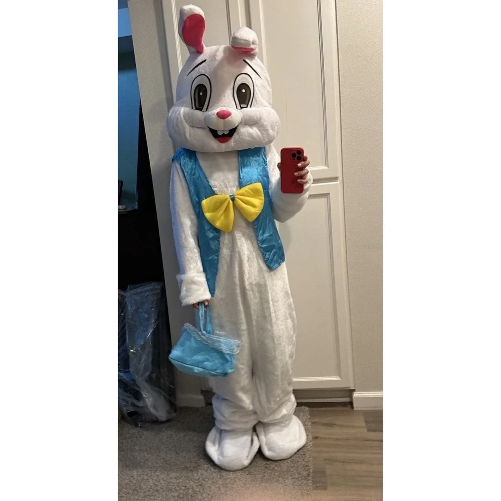 Adult Easter Bunny Costume Head Rabbit Mask